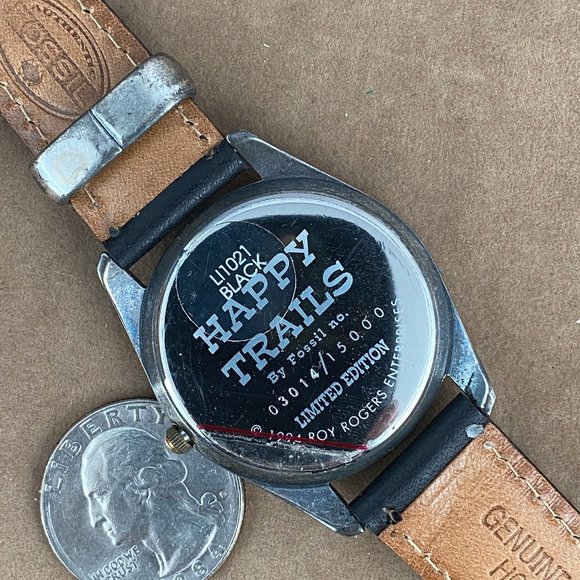 Vintage Roy Rogers and Dale Evans Cowboy Watch NIB main image 4